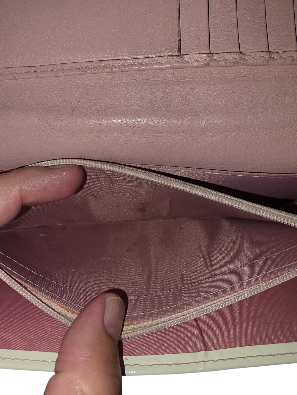 Vintage Christian Dior Trotter Girly Continental Wallet - Picture 11 of 12
